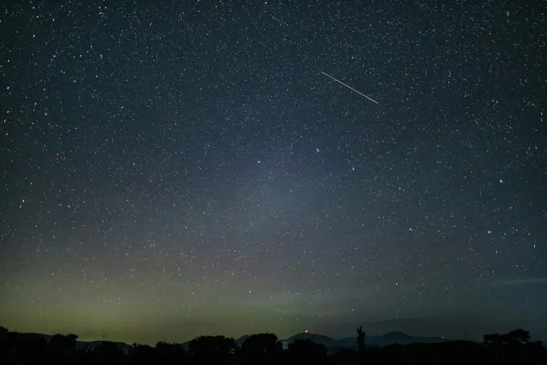 Geminídeas chuva de meteoros