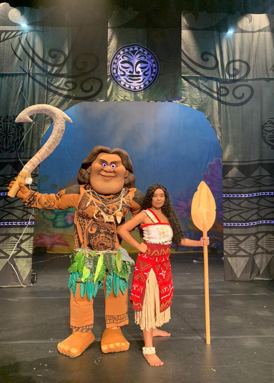 Moana e Maui 