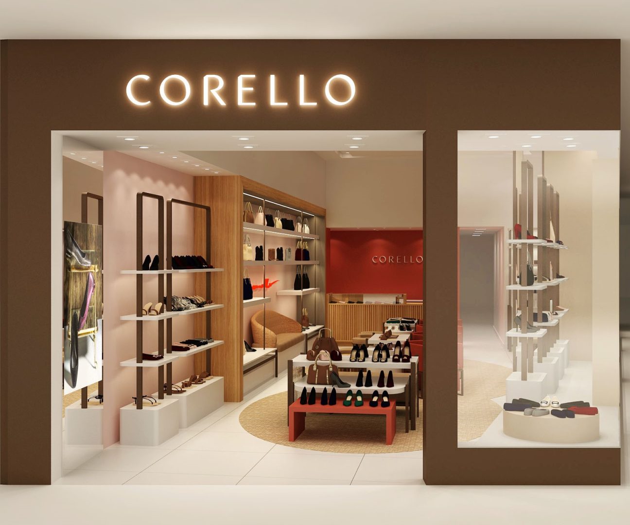 Corello inaugura sua primeira loja em