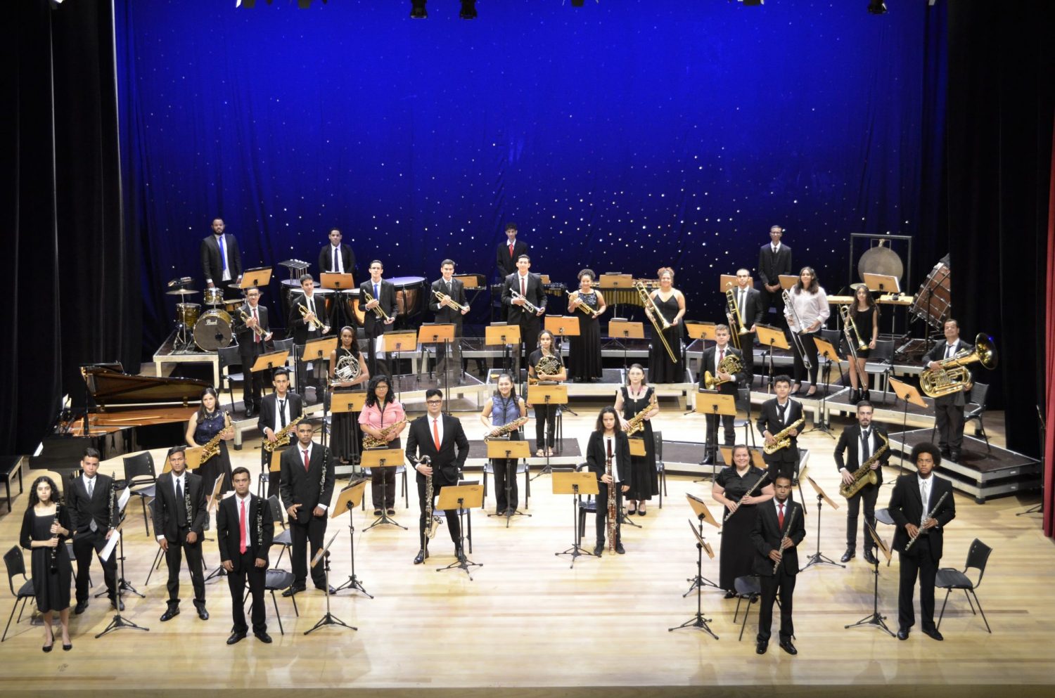 Com músicas de grandes clássicos do cinema mundial, Banda Sinfônica Jovem de Goiás realiza o concerto 