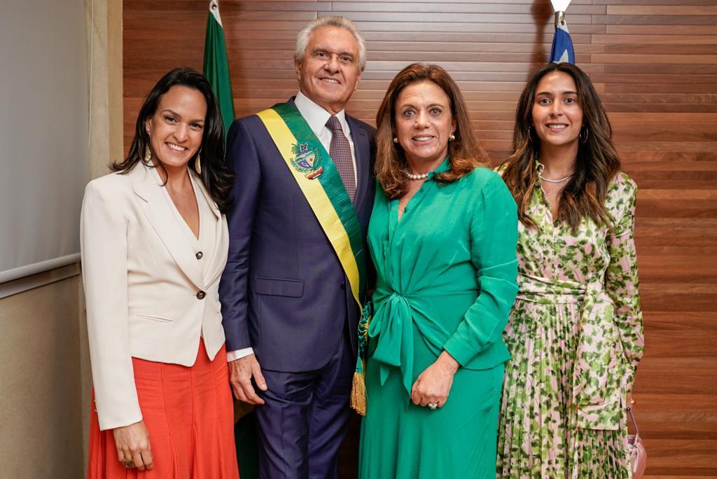 Governador Ronaldo Caiado é empossado para 2º mandato