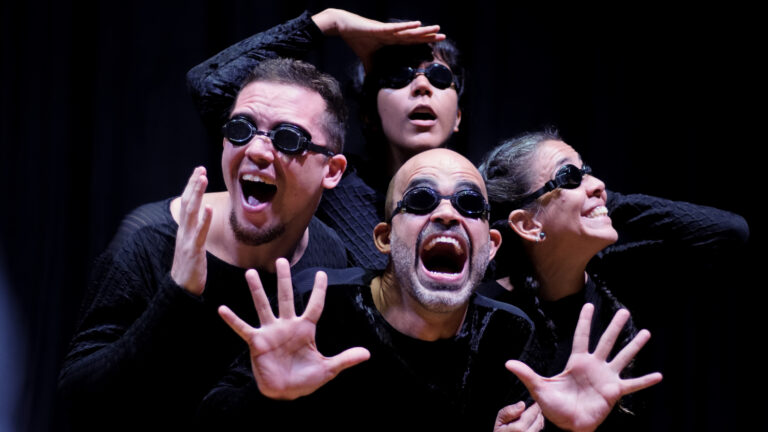 espetáculo sensorial de dança