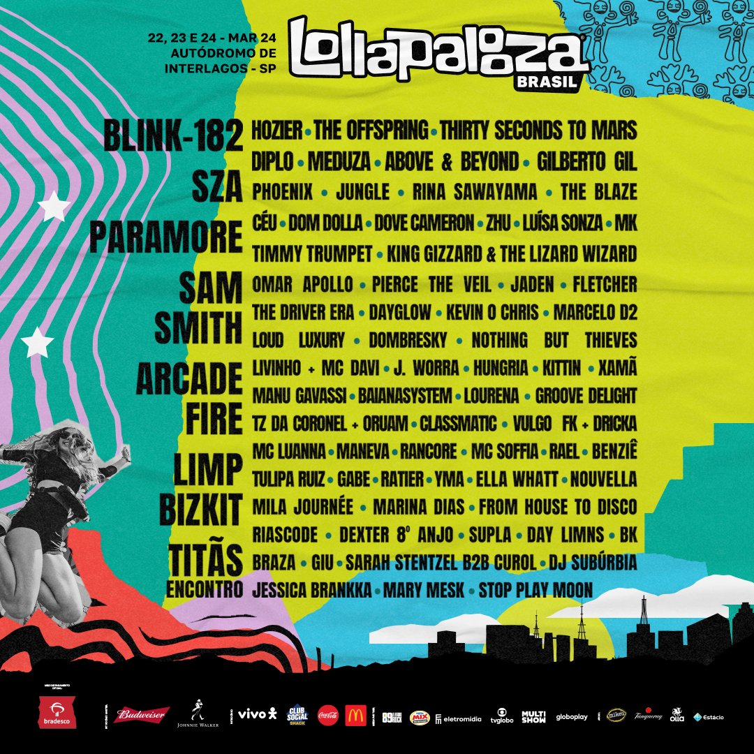 line up lollapalooza