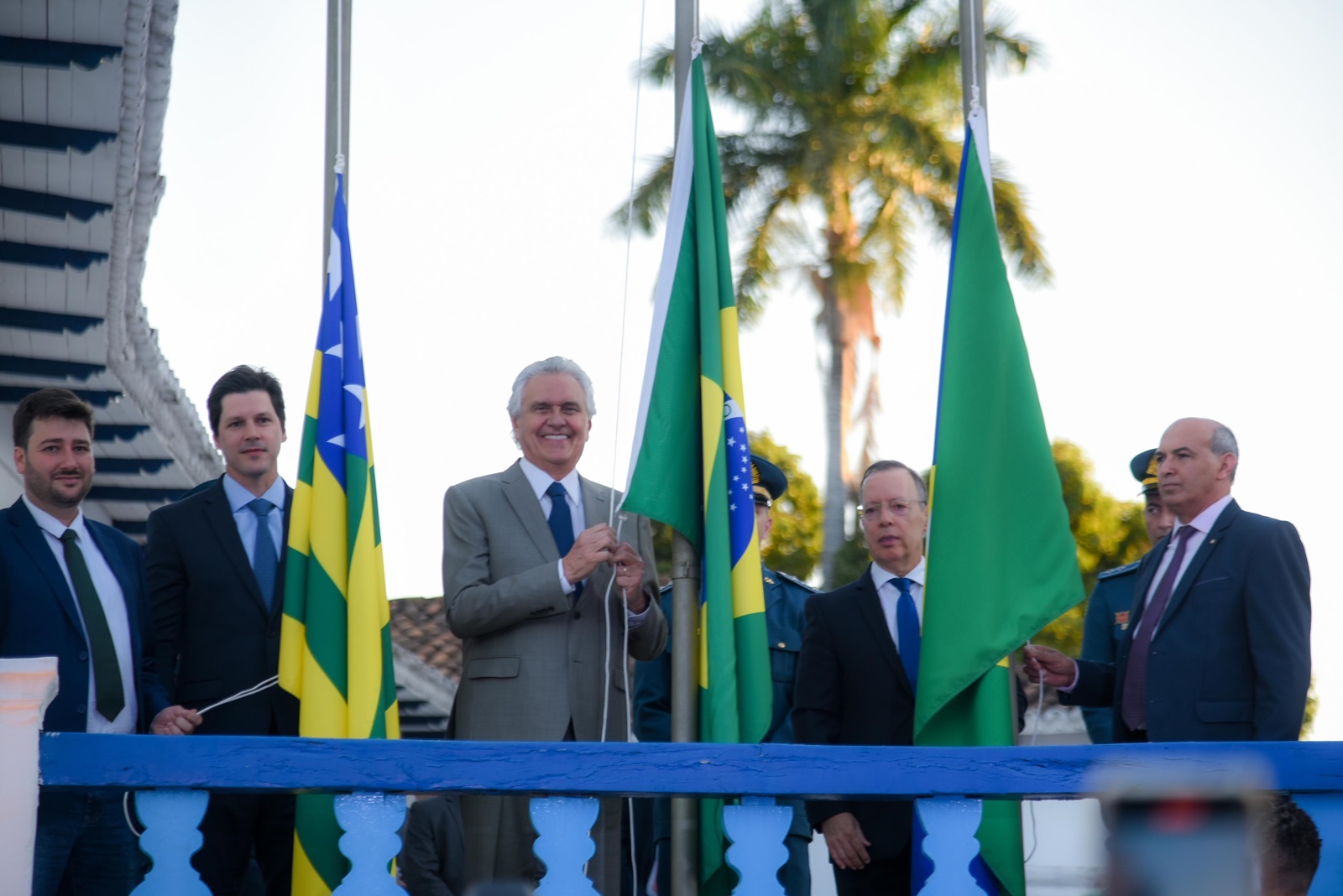 Transferência simbólica da capital de Goiás 