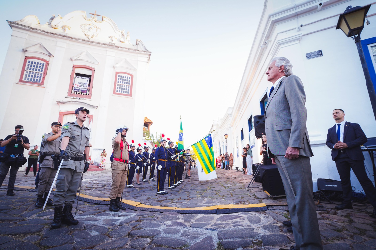 Transferência simbólica da capital de Goiás