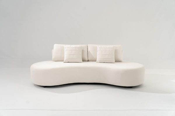 Cloud Dancer Pantone 2026 - sofá Chloé da Flexform