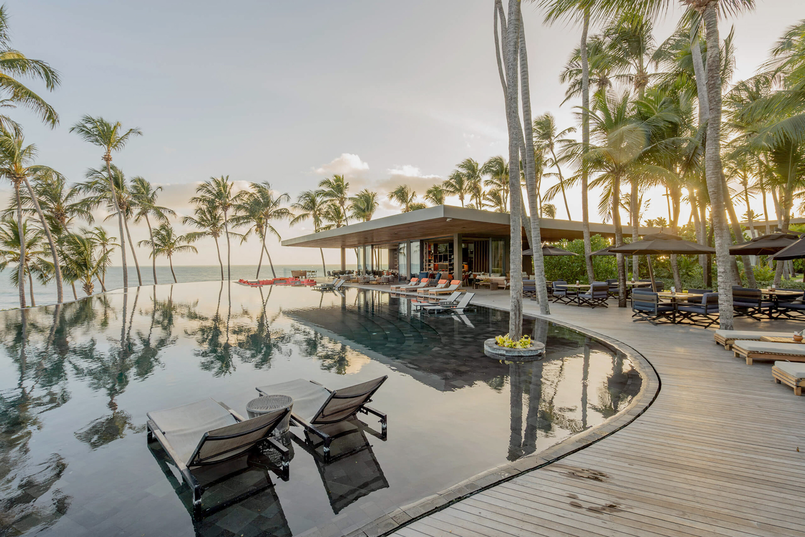 Hotéis de luxo em meio à natureza