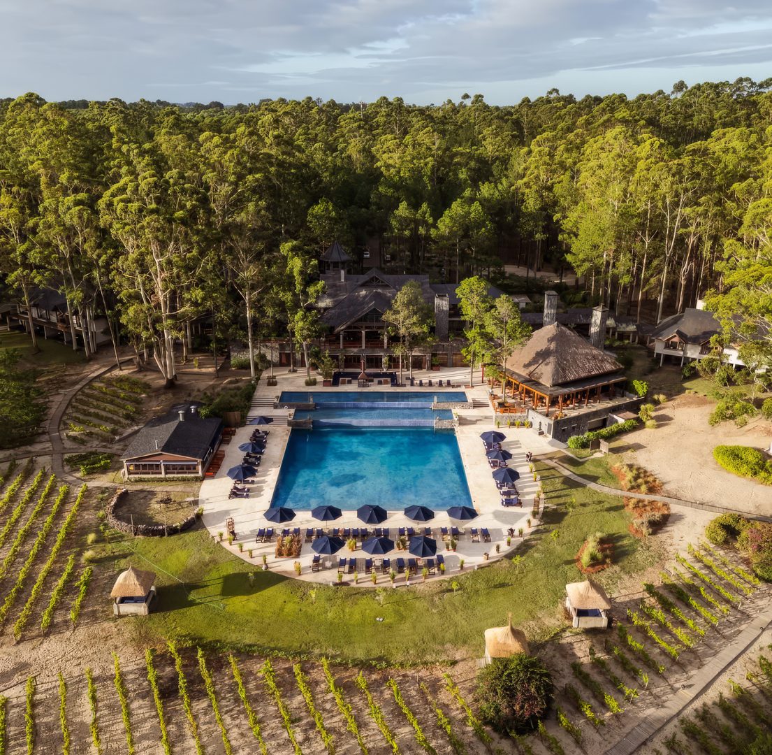 Hotéis de luxo em meio à natureza