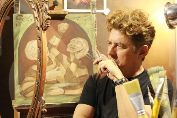 Artista plástico Tolentino apresenta exposição “Arquétipos” no Centro Cultural da UFG Mostra individual reúne 15 pinturas inéditas inspiradas na psicologia junguiana, mitologia e narrativas universais