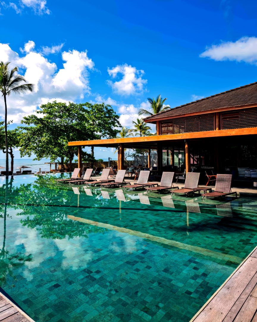 Hotéis de luxo em meio à natureza