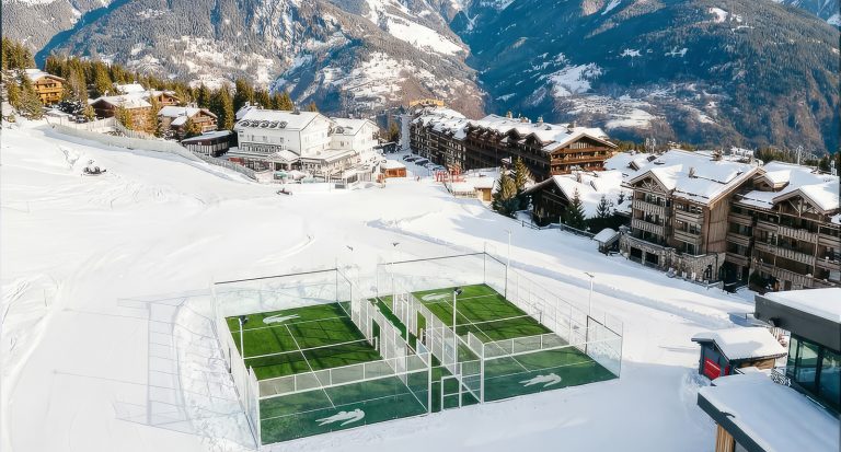 Lacoste padel Courchevel