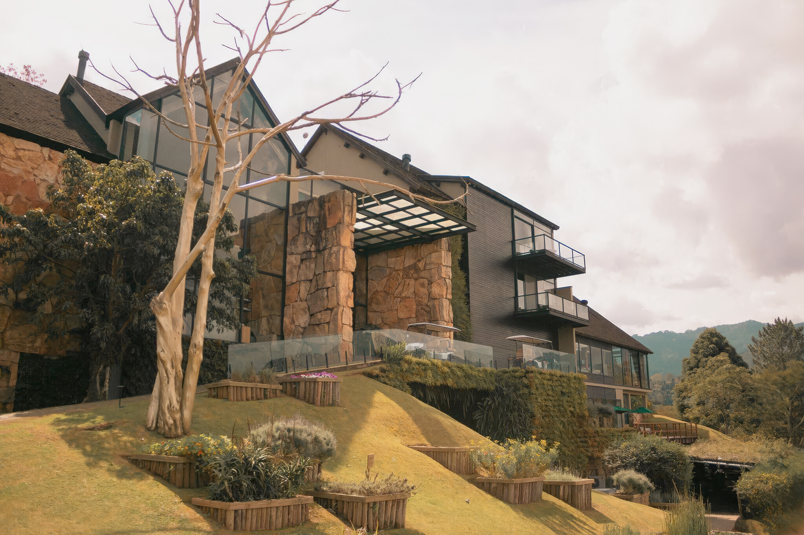 Hotéis de luxo em meio à natureza