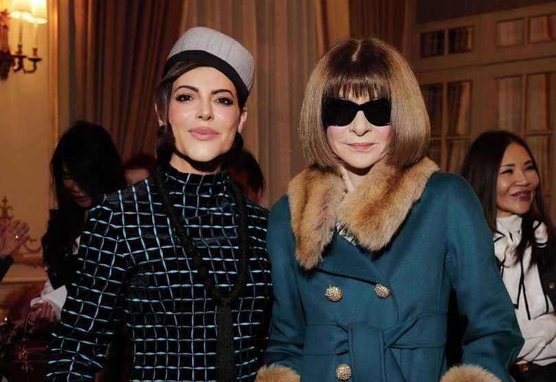 Emmanuele Louza e Anna Wintour