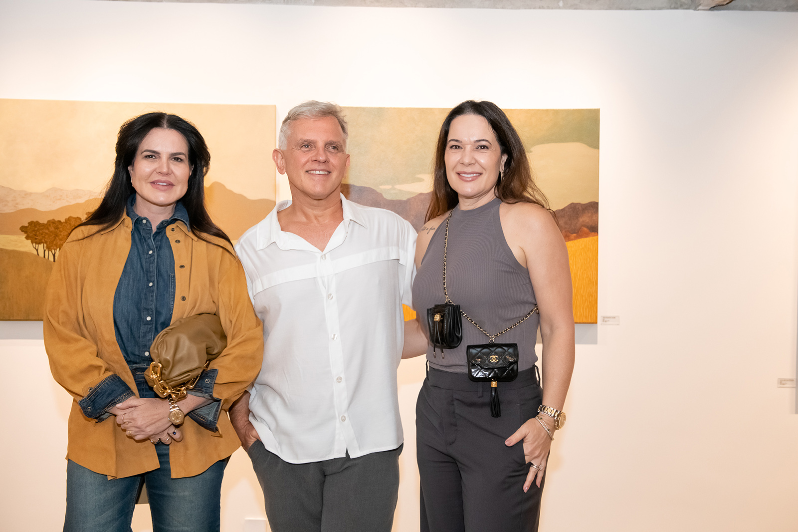 Aline Gratão, Nei Vargas e Jaqueline Salmazo Cruz
