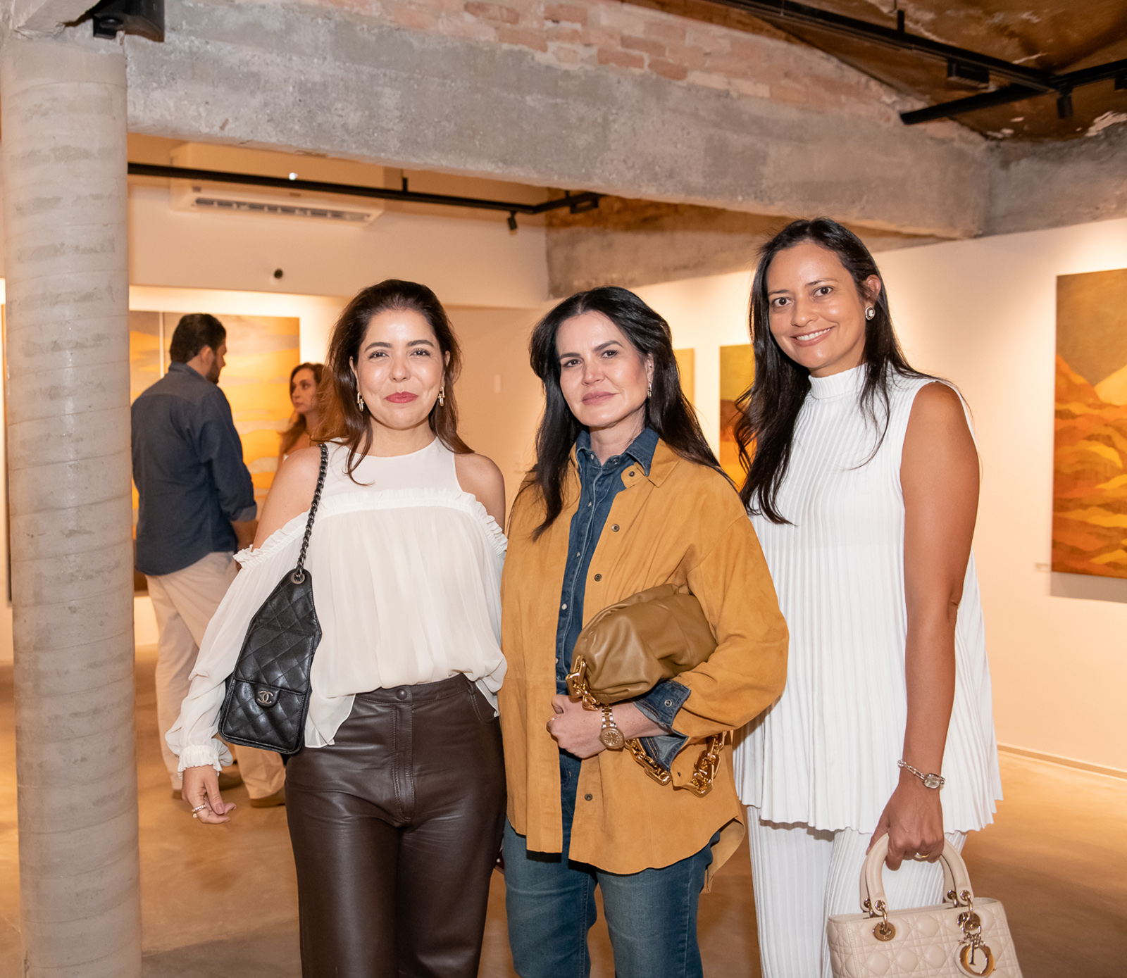 Germana Bernardes, Aline Gratão e Karla Crosara