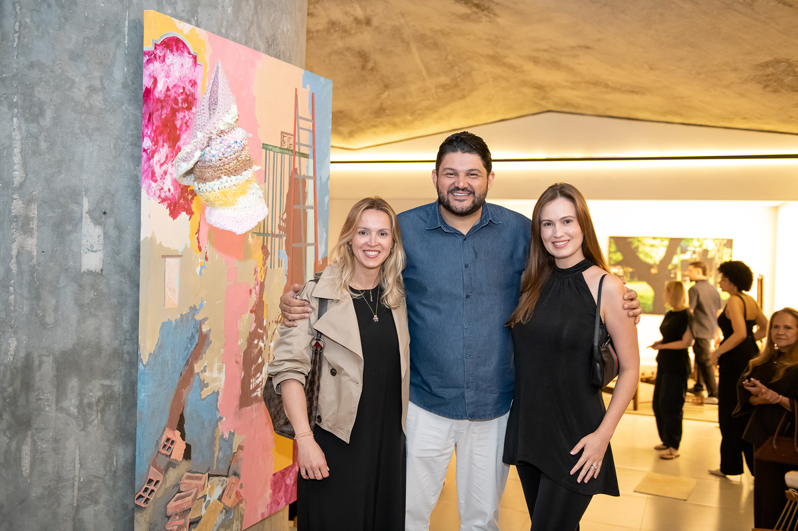 Gracielle Faria, Alisson Ferreira e Marcelle Lopes