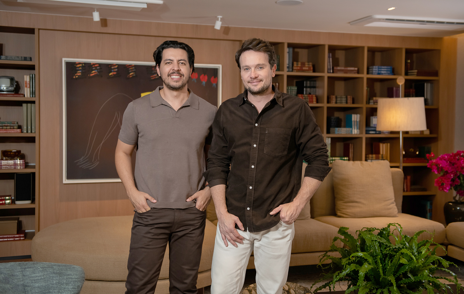 Clécio Lourenço e Gervázio Milaneze