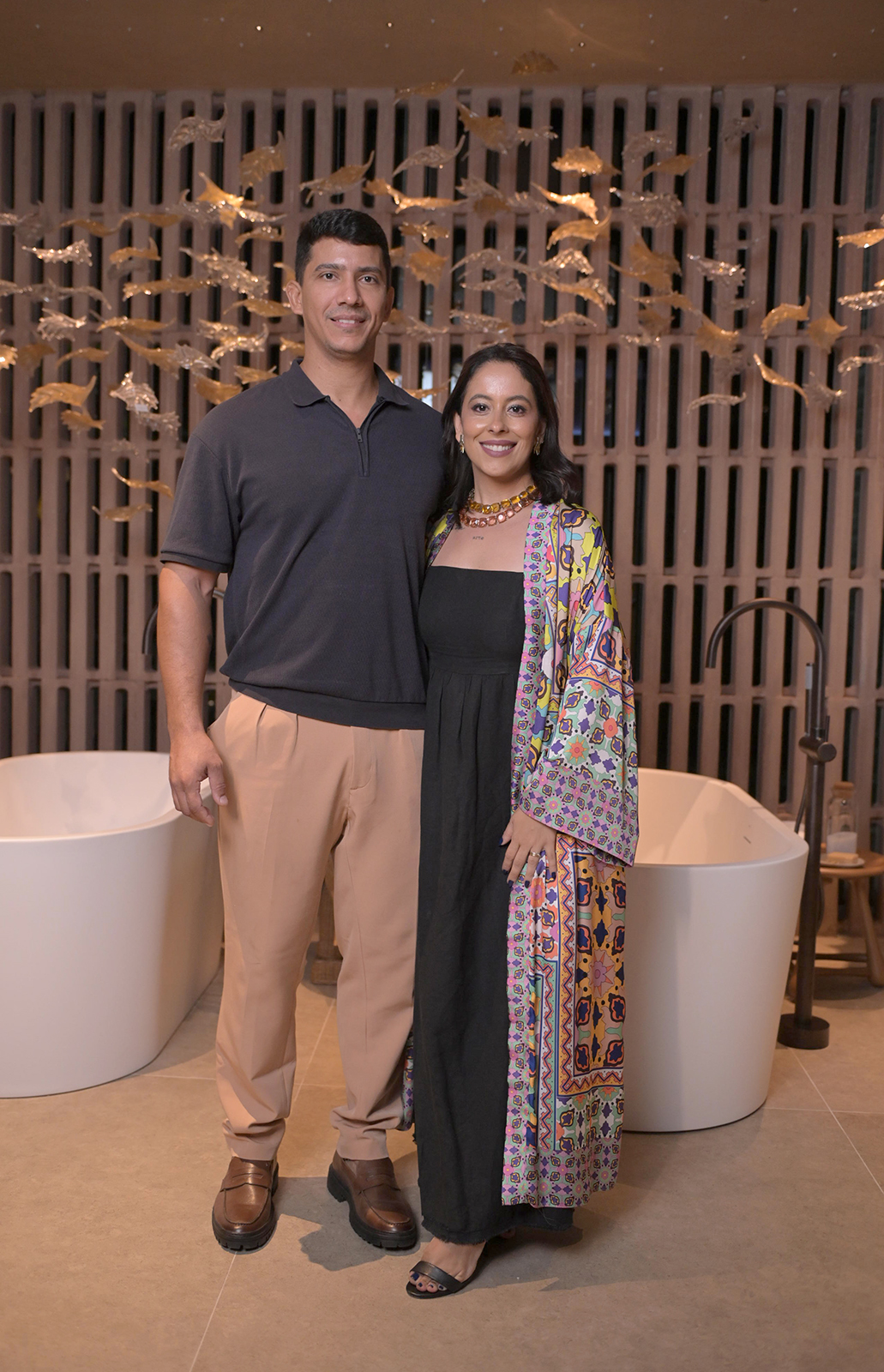 Ruben Brito e Alice Caldas