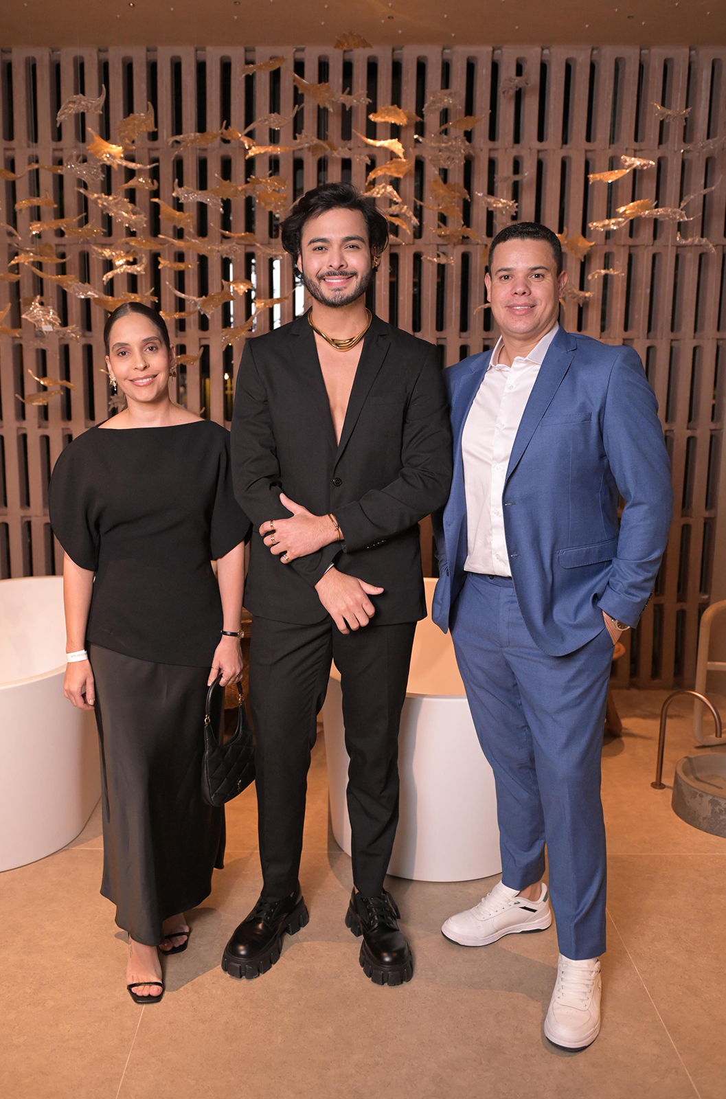 Taís Faria, Lucas Machado e Hygor Faria