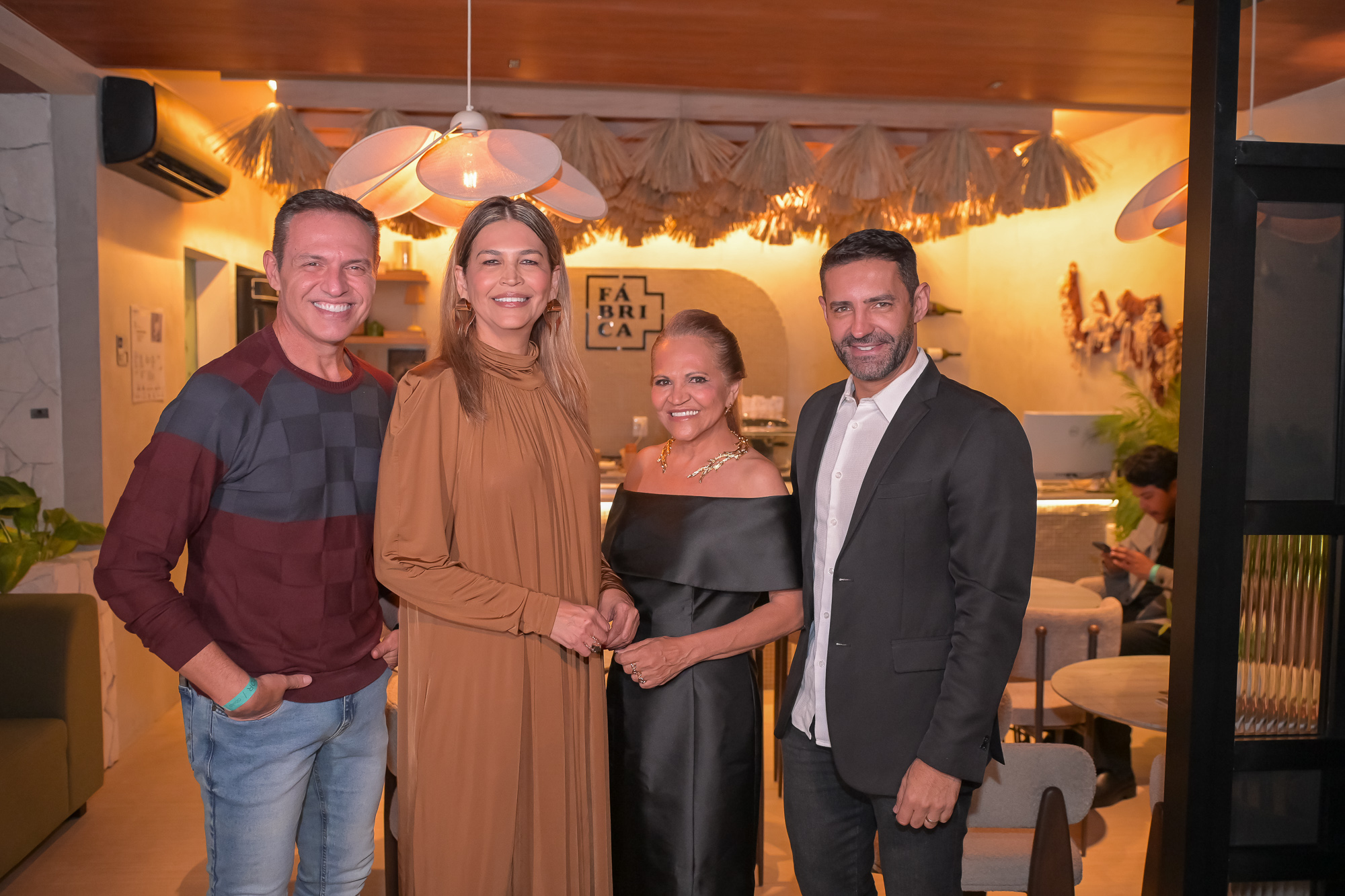 Handerson Pancieri, Rosângela Motta, Ângela Motta e Carlos Eduardo FAria