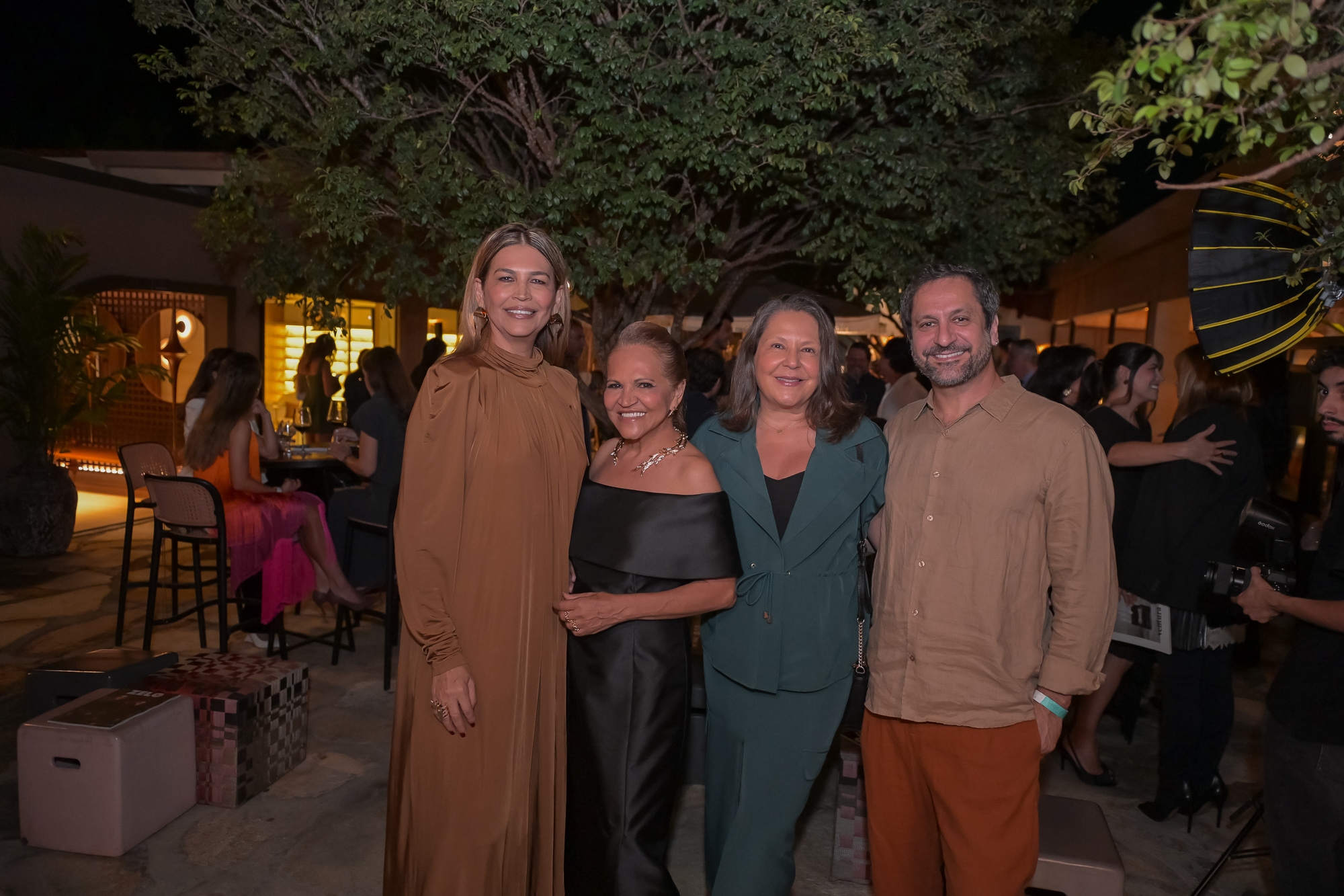 Rosângela Motta, Ângela Motta, Wanessa Cruz e Sandro Torres