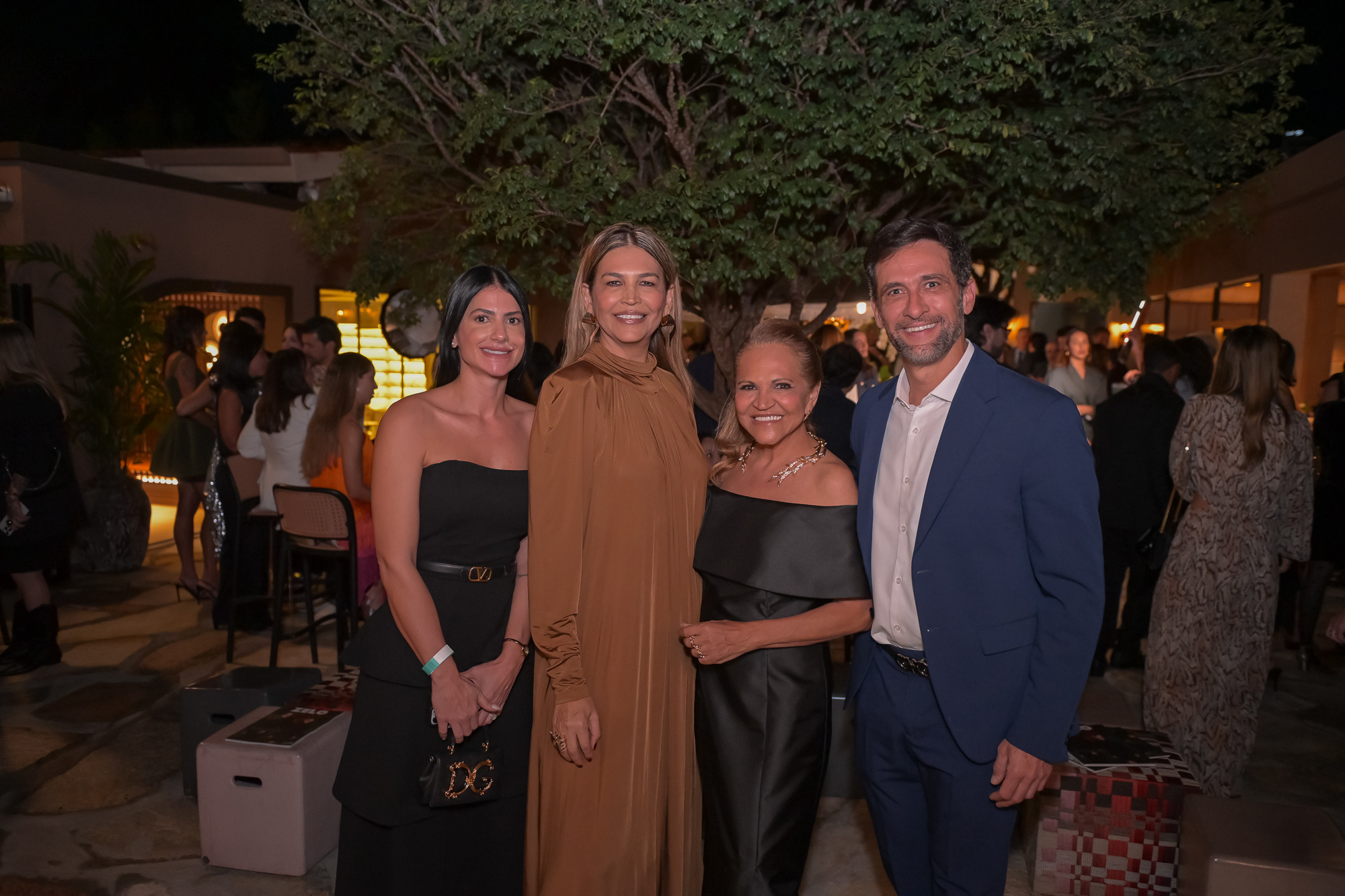 Stayle Bringel, Rosângela Motta, Ângela Motta e Marcelo Cunha