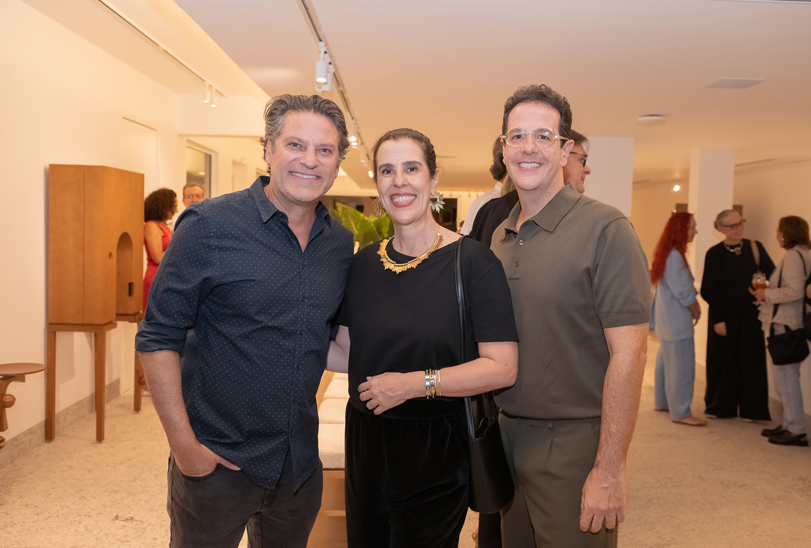 Bruno Veras, Karla Bittar e Eduardo Bittar