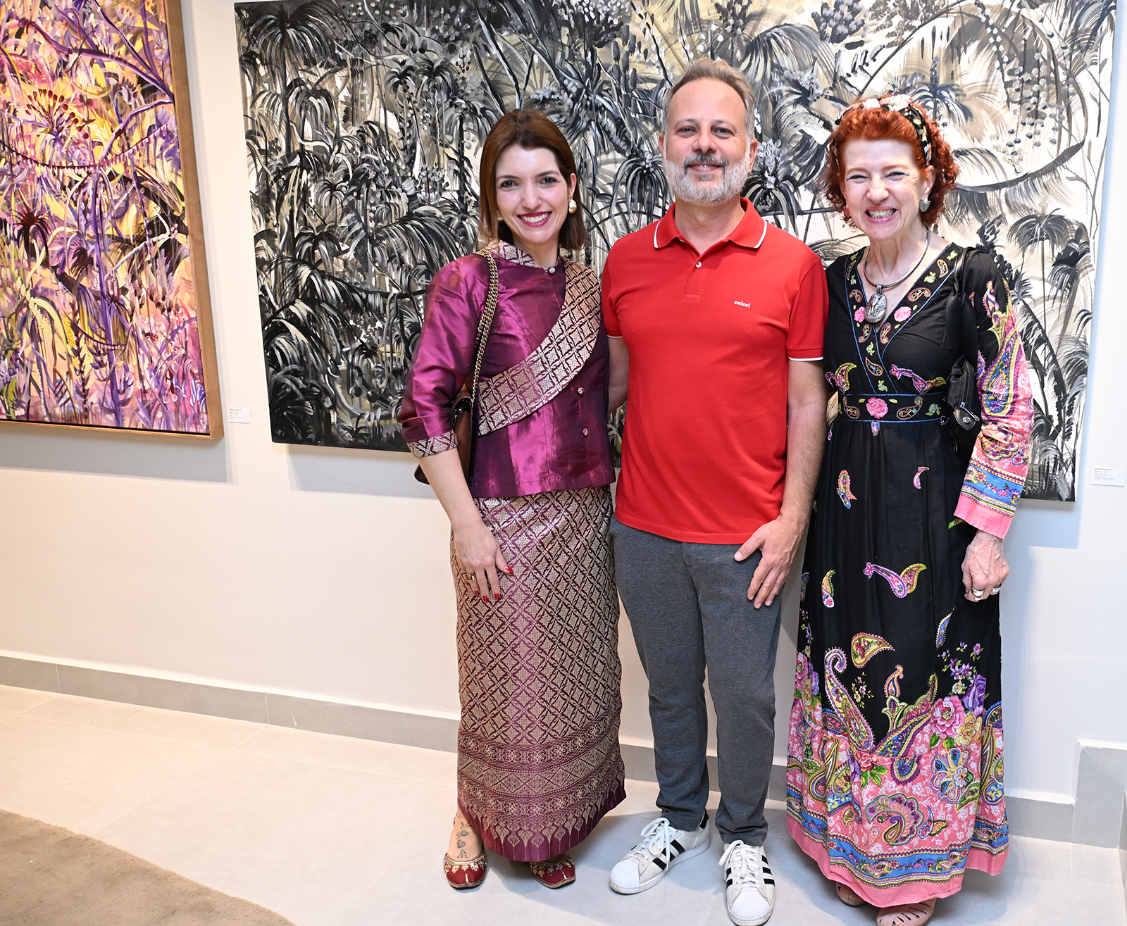 Carolina Caparelli, Carlo Batistella e Victoria Caparelli