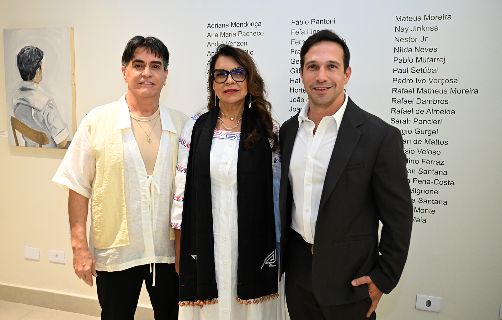 Fernando Bueno, Vânia Leal e José Seronni