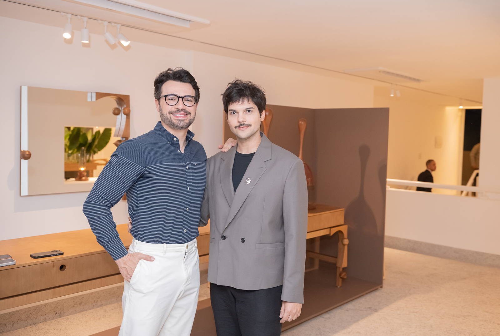 Hugo Salvater e Marcos Lula