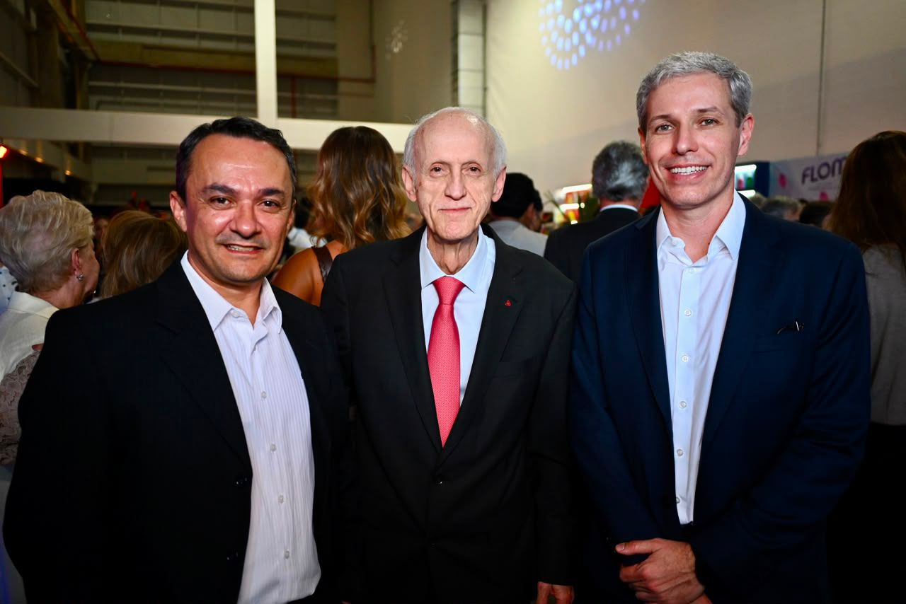 Jarbas Rodrigues Júnior, Secretário de comunicação de Goiânia, José Alves Filho e Bruno Rocha Lima, Secretário Estadual de Comunicação