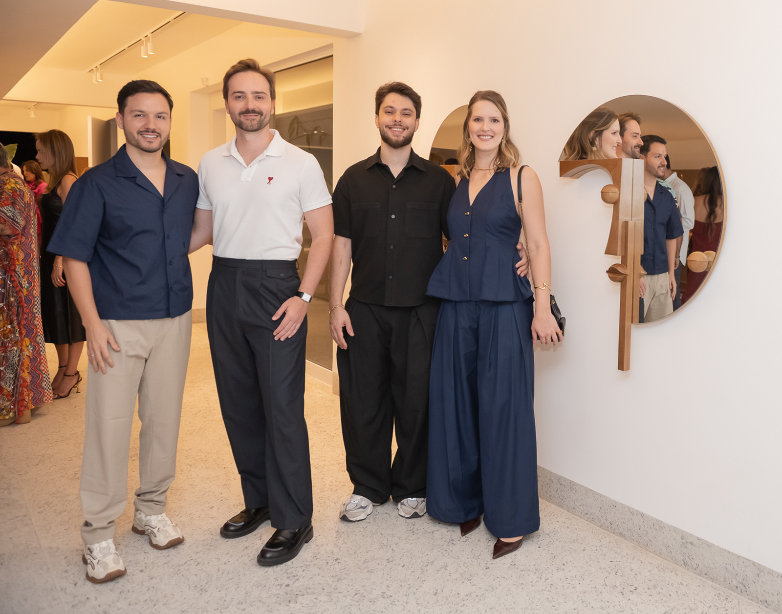 Marcos Carmargo, Giordano Rogoski, João Vieira e Bibiana Rogoski