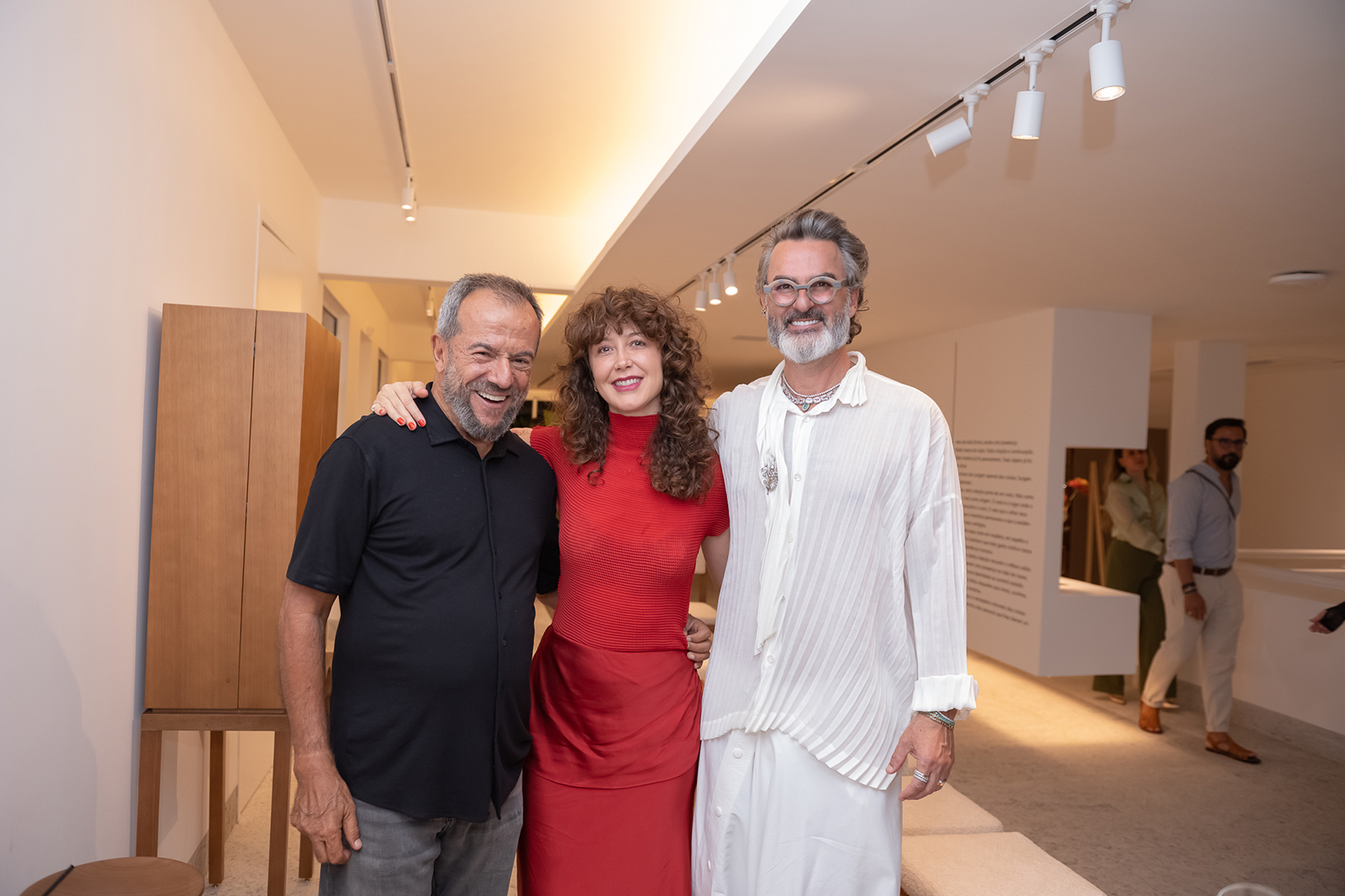 Sebastião Abreu, Gabriela Rassi e Leo Romano