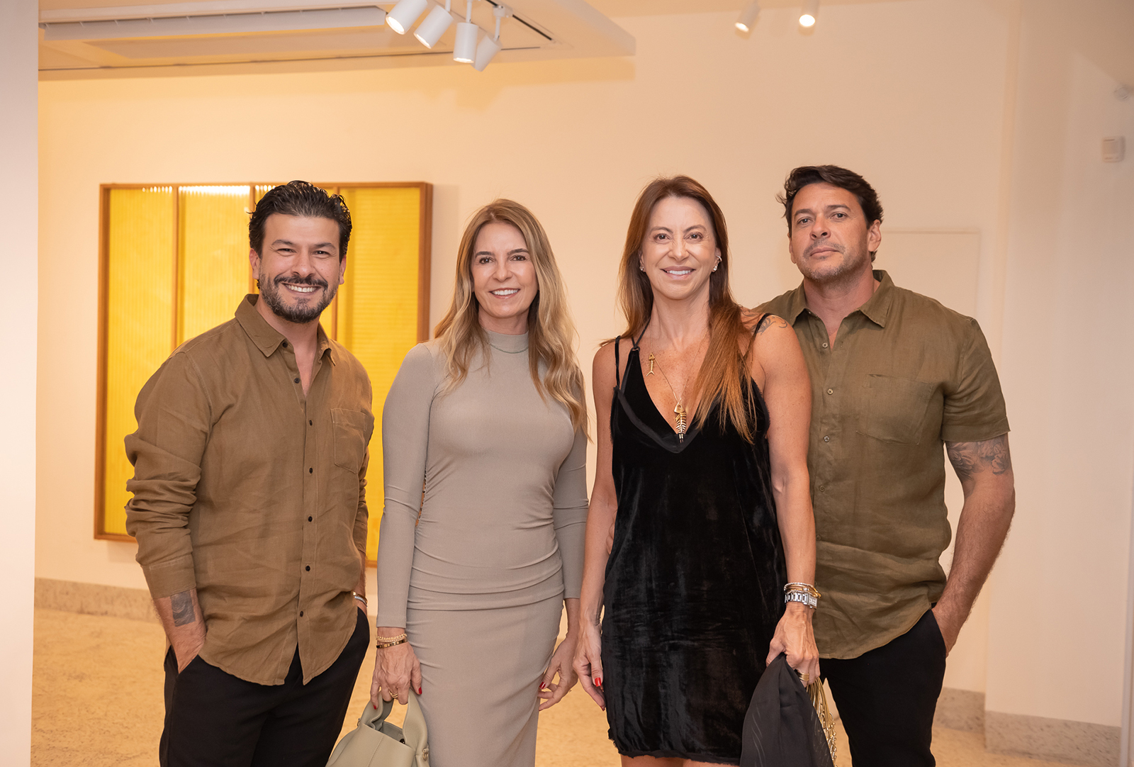 Simione Evangelista, Adriana Azze, Virginia Ferro e João Francisco