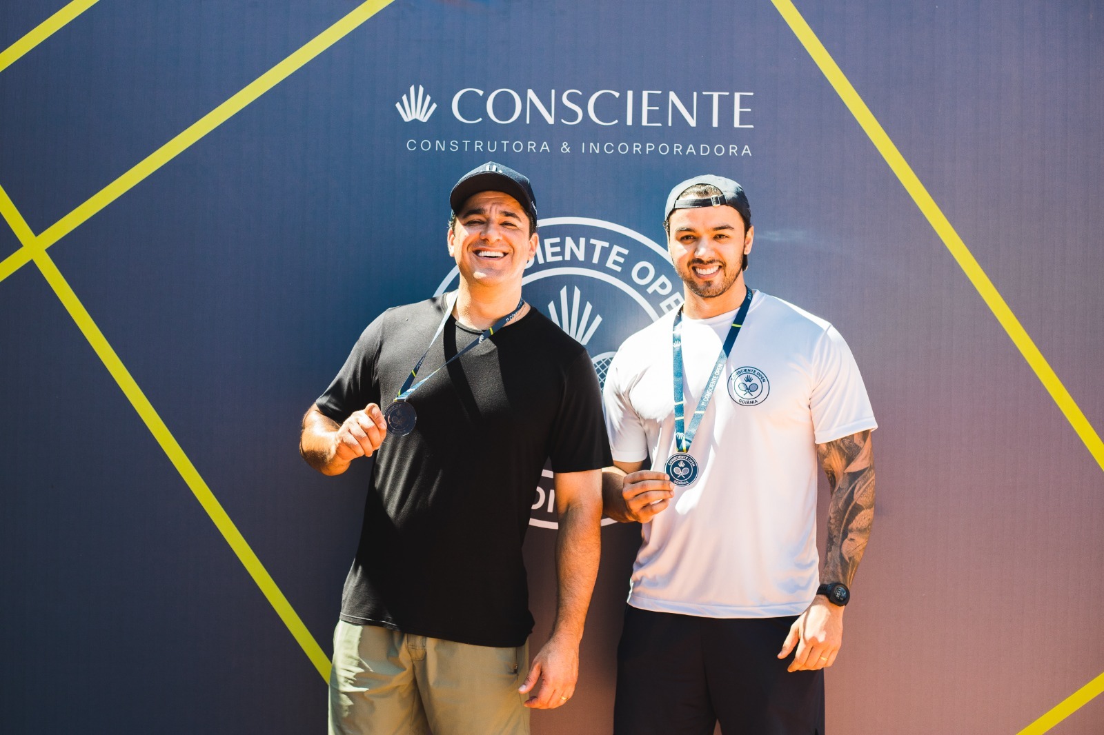 Neylor Mel, diretor Comercial da Consciente Construtora e Rafael Pereira, gerente comercial da Consciente Construtora (Foto: Divulgação)