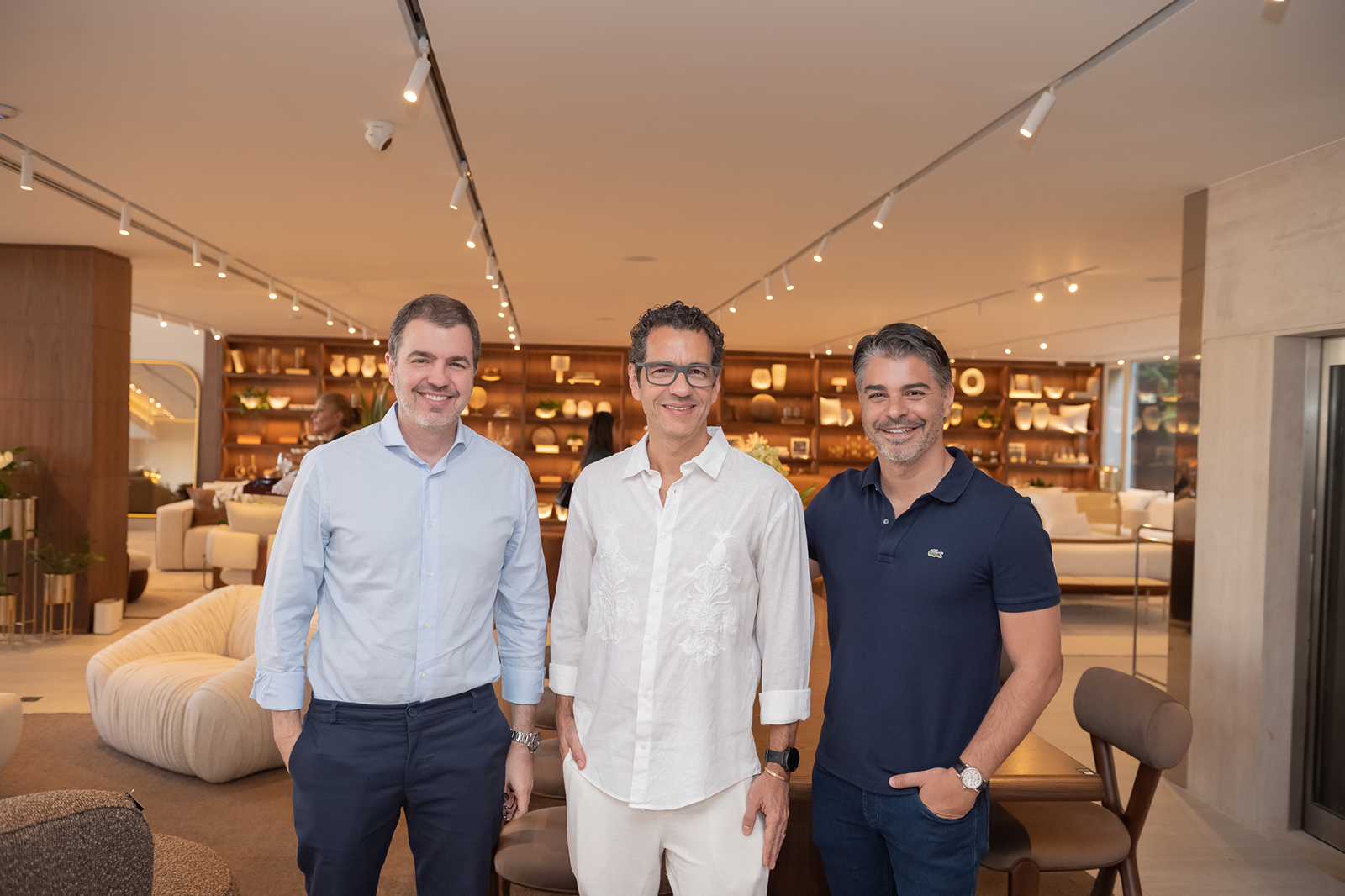 Renato Tadeu, André Brandão e Paulo Carneiro