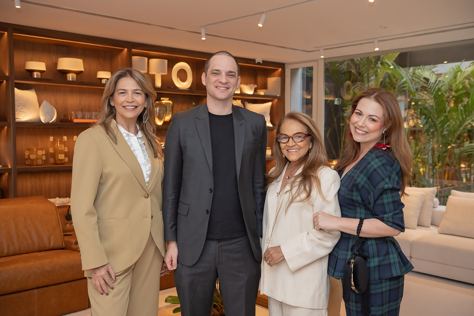 Rosângela Motta, André Rivkind, Ângela Motta e Hannah Motta