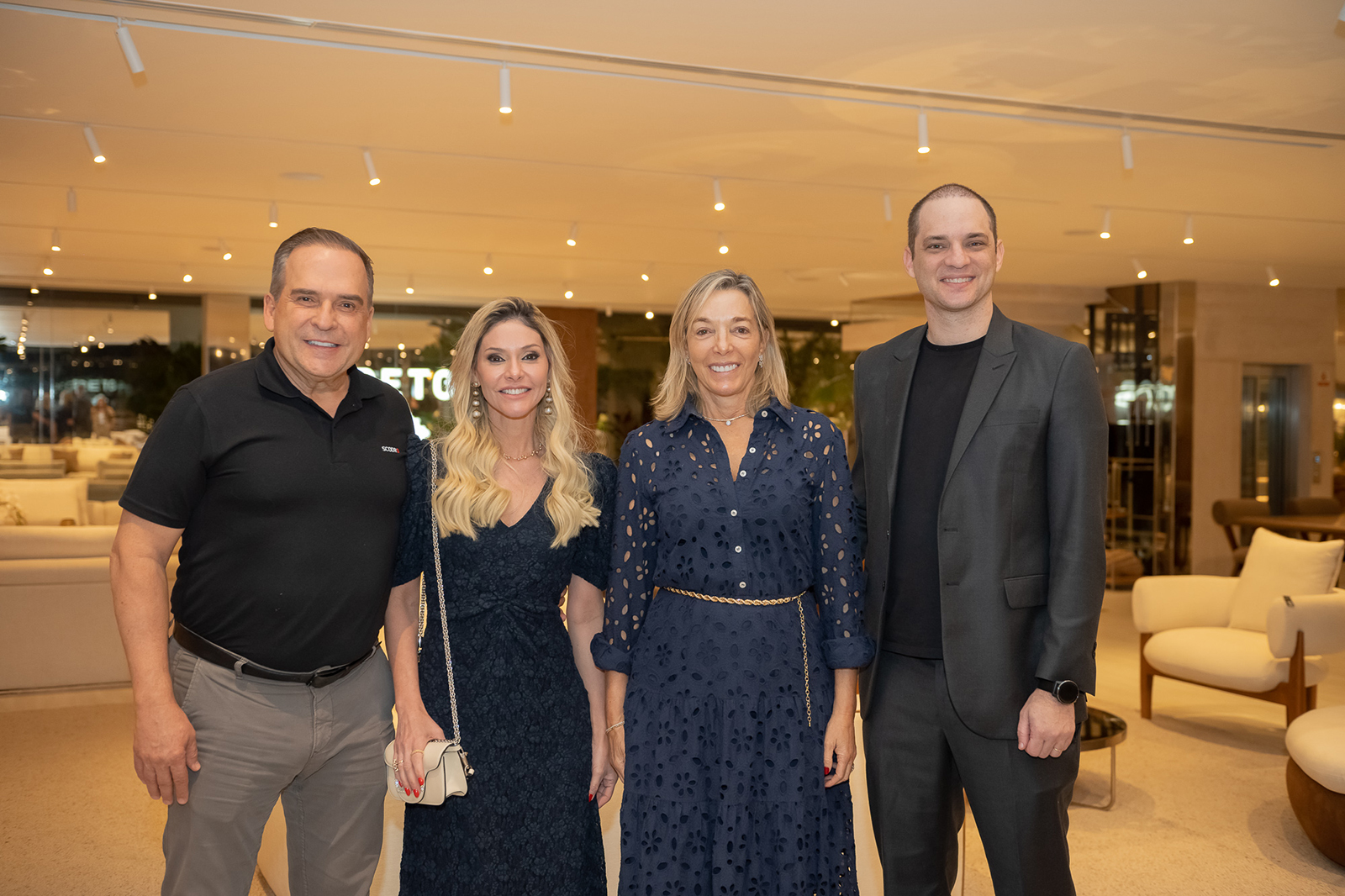 Sandro Mabel, Karolyna de Freitas, Anette Rivkind e André Rivkind