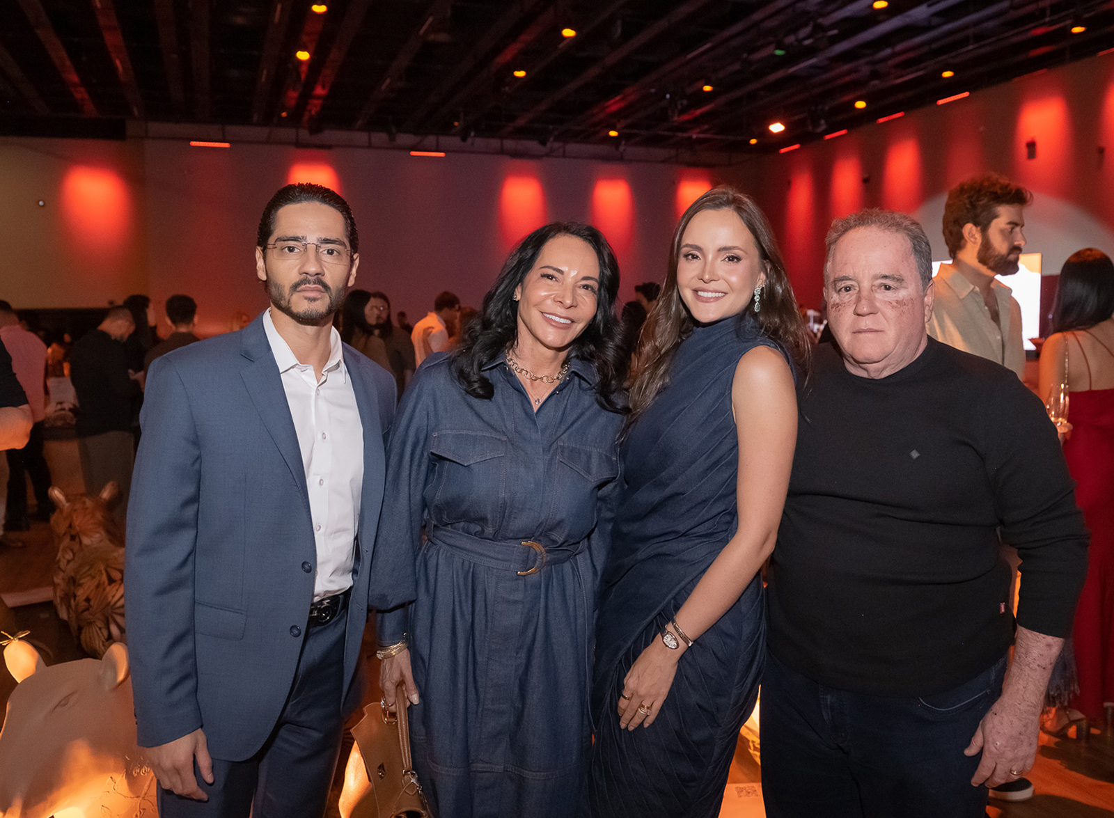 Breno Pinheiro, Sônia Pinheiro, Victória Pinheiro e Edmo Pinheiro