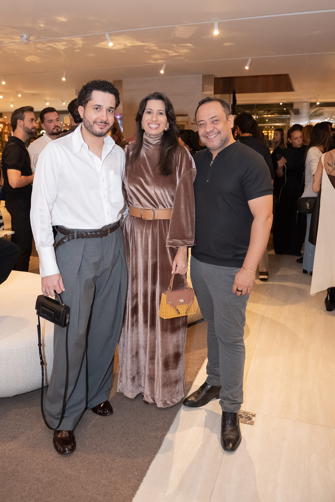 Allon Trevisan, Sheyla Teodoro e Paulo Reis