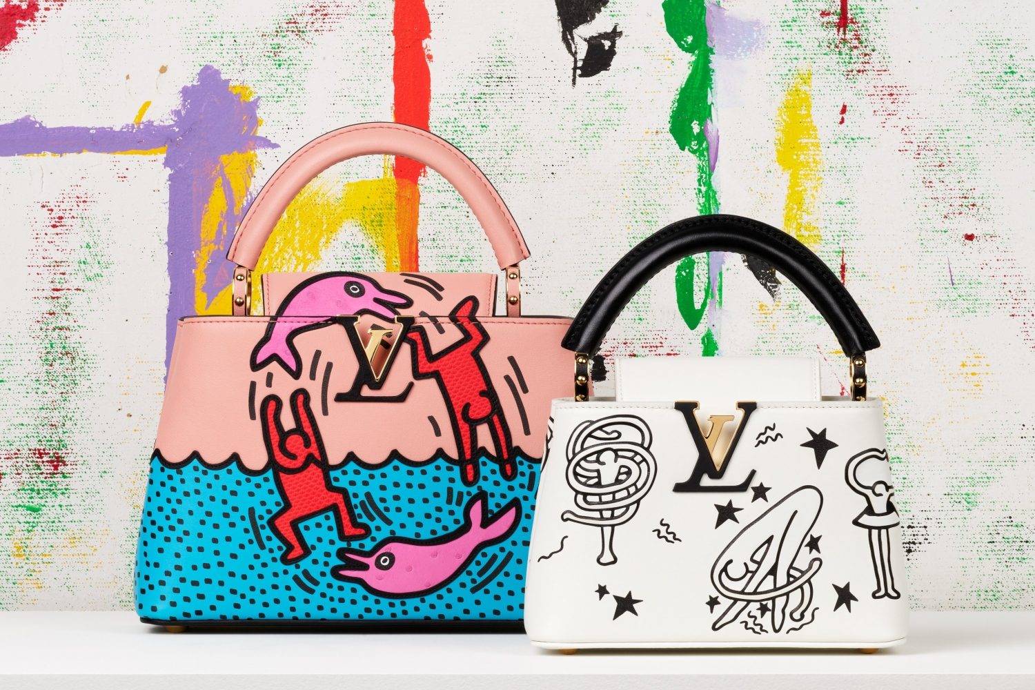 Capucines-BB-Holiday-_-Capucines-Mini-Dancers-Keith-Haring-Artycapucines-Collection
