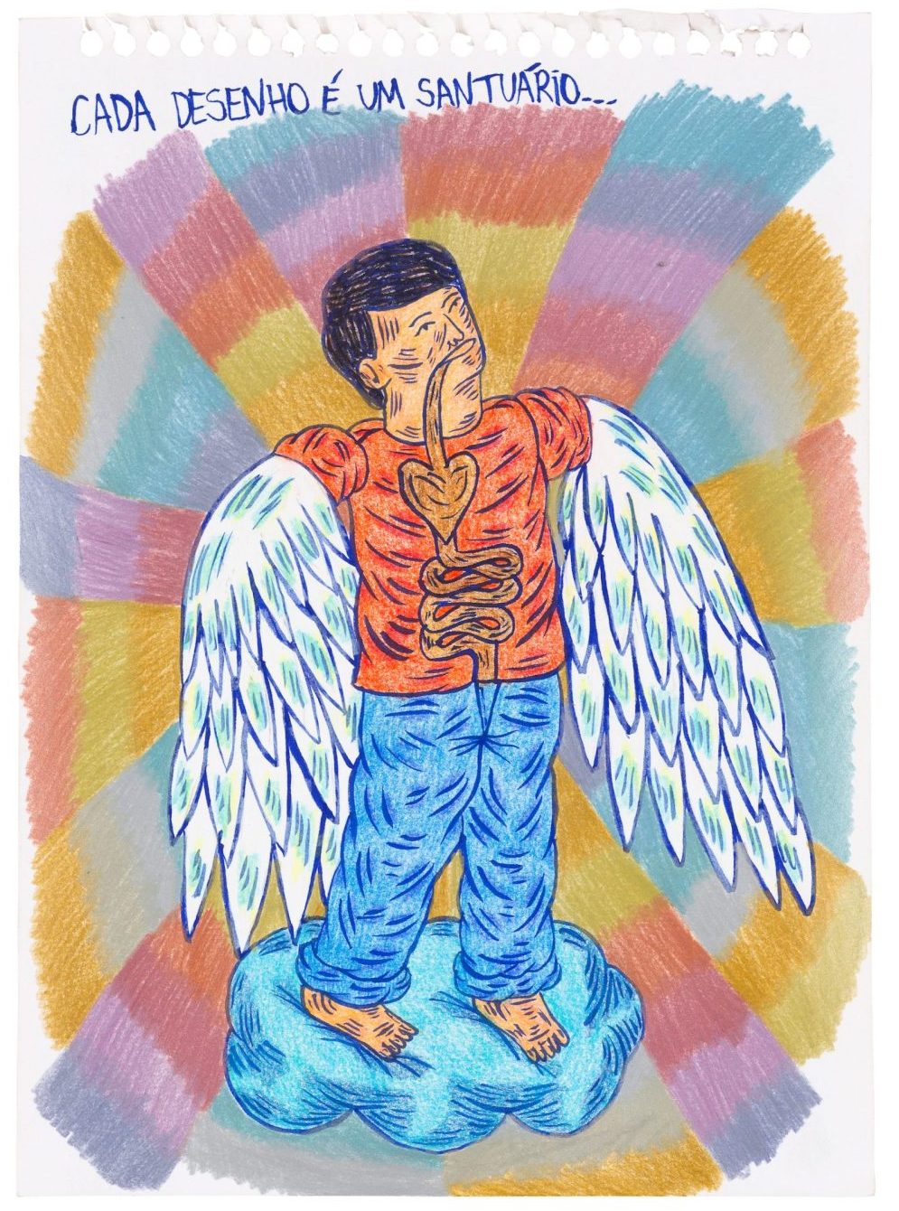 Desenho da mostra “Cada desenho é um santuário”, de Estêvão Parreiras (1)