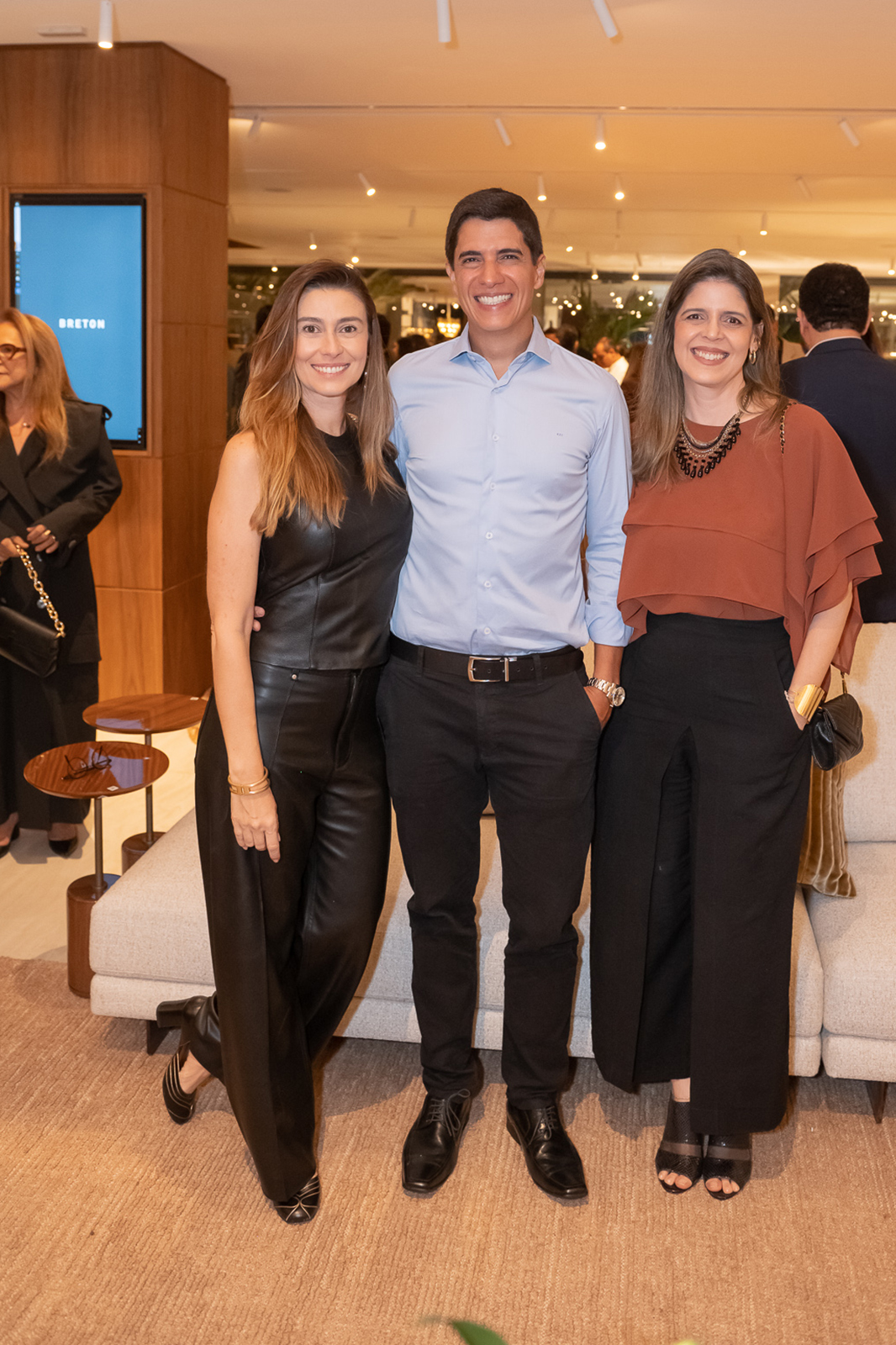 Juliana Gouveia, Rafael Cardim e Danielle Cardim
