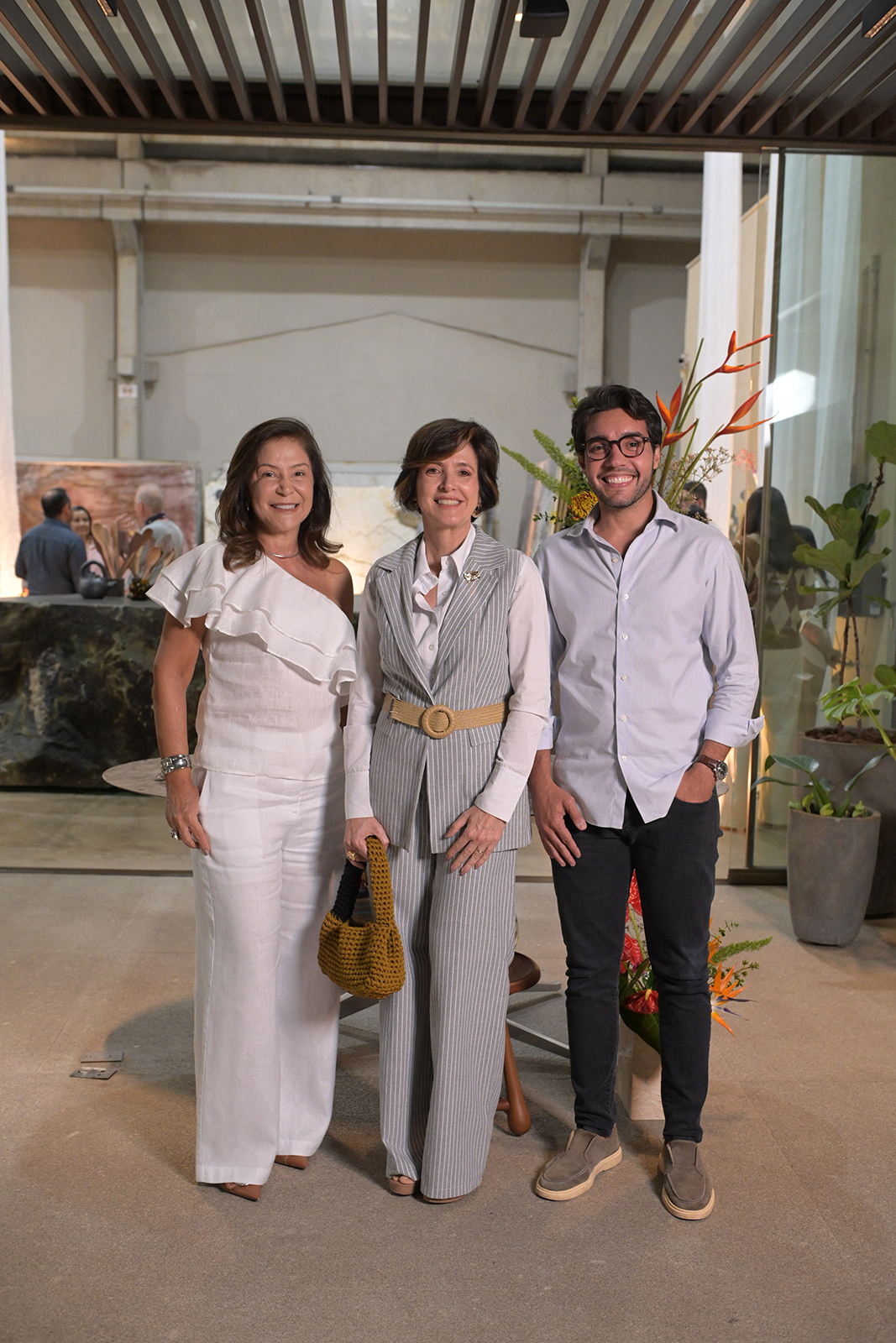 Maria Rita Moraes, Roberta Pessoa e Raphael Santome 