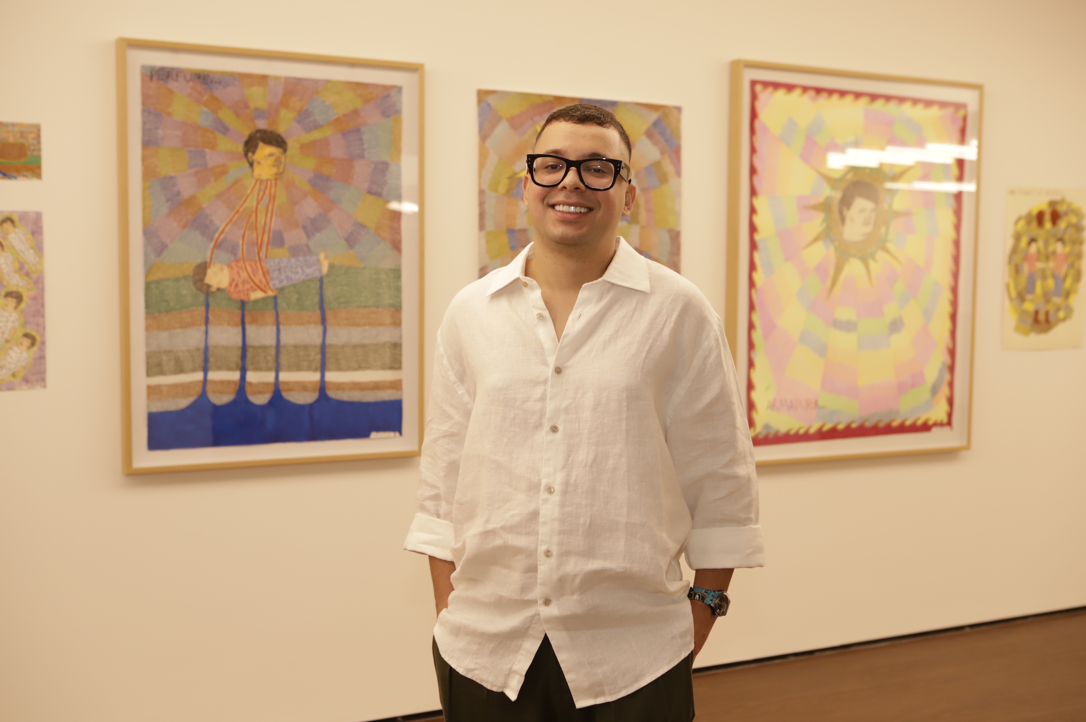O artista Estêvão Parreiras