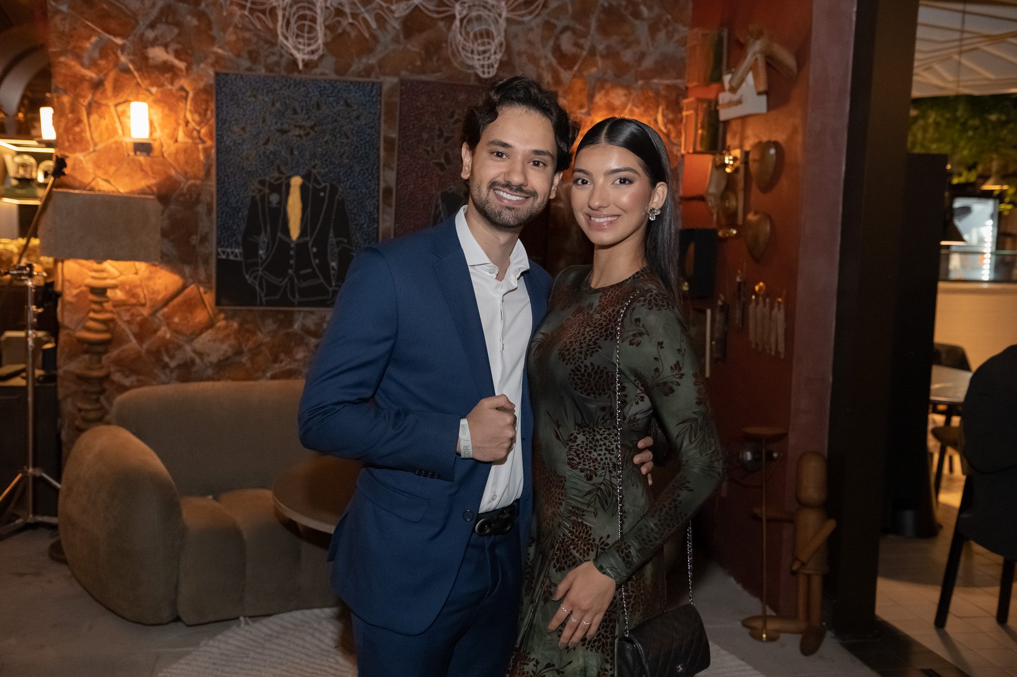 Daniel Braga e Sophia Ramos