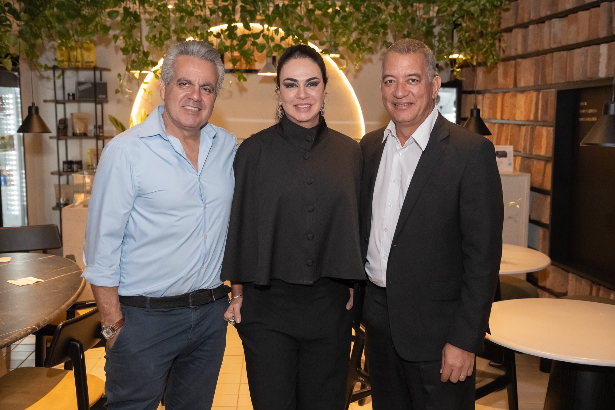 Valteir Soares, Larissa Leão e Coronel Moura