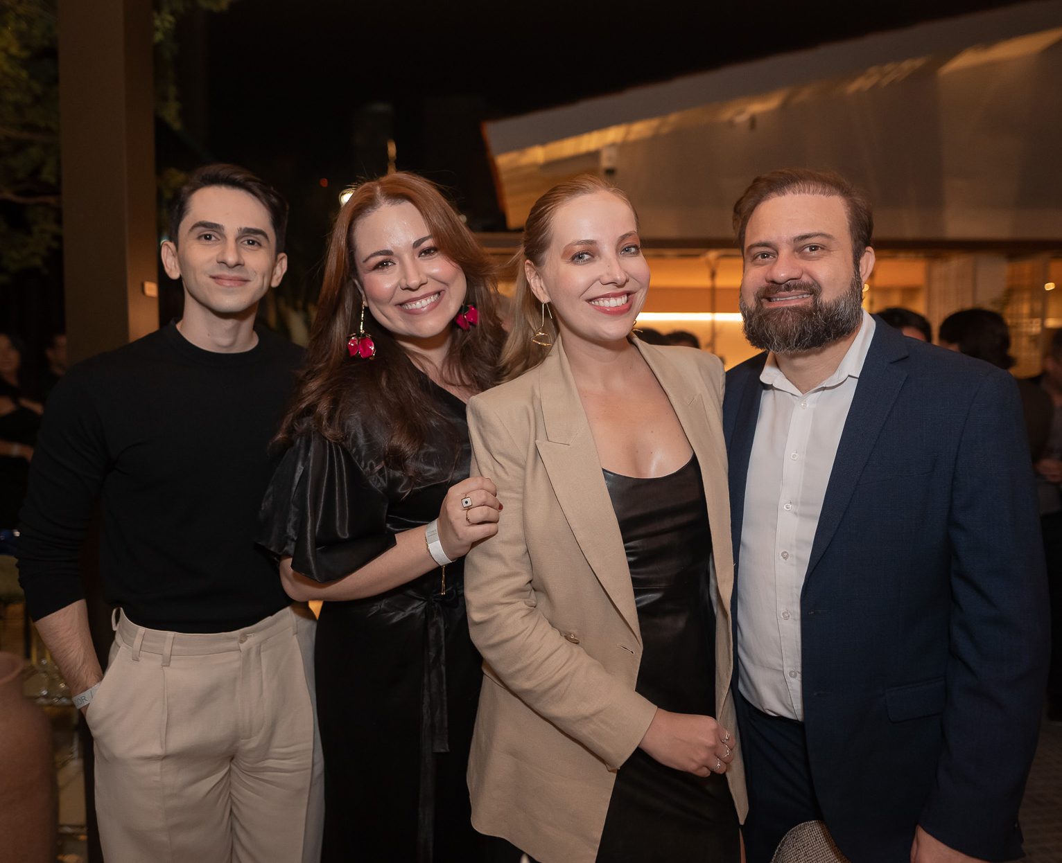 Lucas Pereira, Hannah Motta, Loren Milhomem e Thiago Queiroz