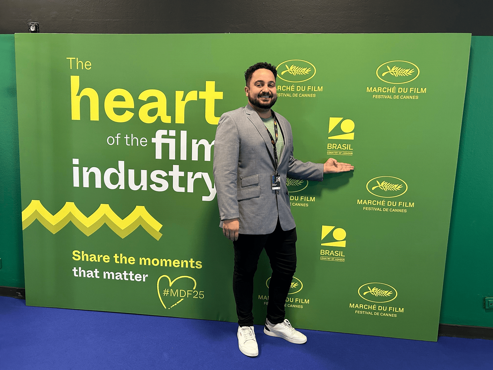 cineasta goiano Cássio Domingos em Cannes