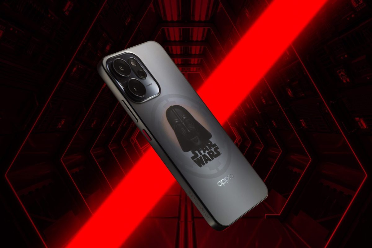 Smartphone OPPO Reno14 F Edição Especial Dark Side